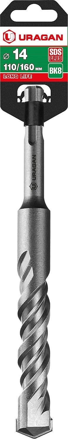 URAGAN Бур SDS-plus 14 х 160 мм