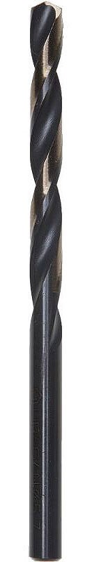 Сверло по металлу URAGAN "SHERKHAN", крестообразная подточ, ц/х, Р6М5, шлиф, комб покр-парооксид/кобальт, 5,7х93мм,1шт