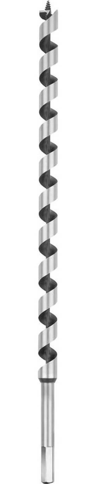 URAGAN 18x450/360мм, сверло левиса по дереву, шестигранный хвостовик